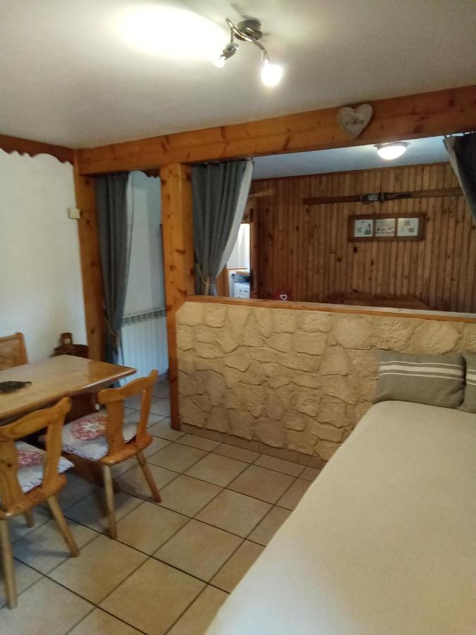 Studio "Le Panpounet" Les Contamines-Montjoie Buitenkant foto